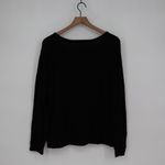 P.J. Salvage  Black Cheers Long Sleeve Casual Top Womens XL Photo 4