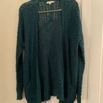 L. A hearts Green Cardigan  Photo 0