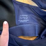 Brooks  Moving Comfort Juno Navy Sports Bra 34D High Impact Adjustable Straps Photo 3