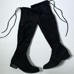 A New Day Black Faux Suede Over-the-Knee Boots Photo 0
