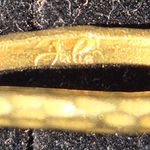 Julie Vos 24K Plated Gold & Blue Gemstone Bali Necklace & Bracelet Set Photo 7