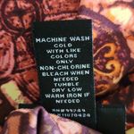 Maggie Barnes  Pink and Purple Print Short Sleeve Top Size 0X 14/16 Photo 6