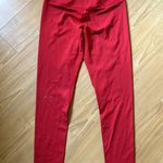 Emma Lou Red Leggings Photo 3