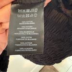 Dries Van Noten NWT  Black Saturn Smocked Cotton Poplin Midi Skirt | L Photo 9