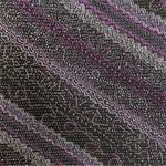 90s Vintage Tank Top Purple Black Sparkle Glitter Going Out Top Size Large L Photo 2