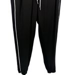 Athleta  Colorblocked Brooklyn Jogger Pants Black White‎ 2 Photo 8