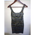 ZARA Mod 60's Mini Jumper Dress w Pockets Size Small S Blue Photo 2