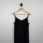 Gap  Women’s Tie Back Cami Midi Dress in Black Size S Photo 4