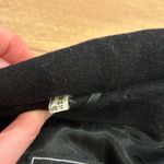 Akris Vintage  Club Women’s  Black Wool Trench Coat Size 12 US Photo 2