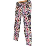 Bongo Vintage Y2K  Jeans Floral Print Straight Leg Junior's 7 Women's Size 8 | 10 Photo 3