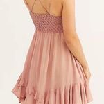 Free People Adella Slip Dress In Rose Size M Photo 1