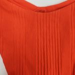 l*space L* Cabana Bitsy Bikini Bottom in Poppy Orange Ribbed Size XL NWT Photo 2