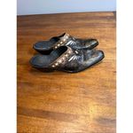 Sonora Hair On Leather Embellished Mules Clog Brown Size 7.5 Photo 2