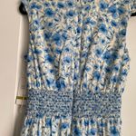 Maison Tara Sleeveless Mixed Bluebell Print Wrap Maxi Dress New Multiple Size 14 Photo 9