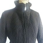 Gallery  Black Quilted Jacket Coat Photo 1