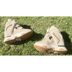 Isabel Marant Women’s Balskee High-Top Leather Wedge Sneakers Beige Suede EU 38 Photo 7