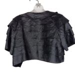 Adrianna Papell  Occasions Black Dress with Bolero Jacket Size 12 Photo 4