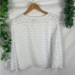 Nic+Zoe  Paper White Clip It Up Blouse Photo 7