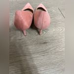 Veronica Beard  Pink Suede Pointed Toe Stiletto Pumps Size 7 Photo 2