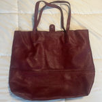 Sole Society  Burgundy Tote Bag Photo 0