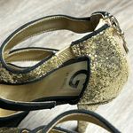 Guess Black and Gold Sparkle 5.25” Heels Size 8.5 Photo 7