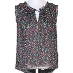 Diane Von Furstenberg  - Rebekah Splatter-Print Silk Tank Blouse Sz 8 Photo 1