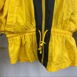 Wilson Women's Vintage Zip Up Athletic Sport Windbreaker Jacket S Black Photo 2