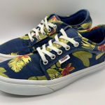 Vans Chukka Low Pro UltraCush Tropical Skate Shoes Men 7 Women 8.5 Floral Navy Photo 0