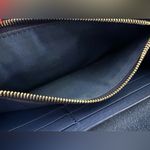 Fendi Authentic  continental‎ blue leather wallet Photo 11