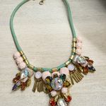 J.Crew  Dragonfly Brûlée Crystal Cluster Statement Necklace Photo 1