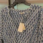 💕DOEN💕 Suri Top ~ Soledad Bloom Blue XL NWT Photo 8