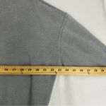 Hippie Rose  Long Sleeve Pullover Crewneck Sweatshirt Large Gray Photo 5