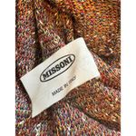 Missoni RARE Vintage Knit Sweater Blazer Shacket Orange Tag Size 52 (US 16) Photo 7