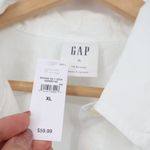 Gap  The Big Shirt White Cotton Button Down Long Sleeve Oversized XL Photo 2