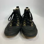 Keds black coated canvas lace up ankle boots women’s size 8.5 waterproof casual Photo 2