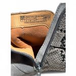 Vionic Naomi Suede Leather Snake-Print Water-Resistant Gray Boots Women’s 7 Photo 8