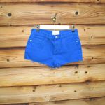 Current/Elliott NWOT Current Elliot Blue The Boyfriend Mid Rise Shorts Photo 2