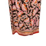 VTG Judith Hart Women Maxi Wrap Skirt‎ 14 Multicolor Paisley Floral Y2K Boho Pink Photo 9