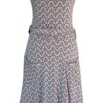 Effie's Heart ModCloth Blogging Molly Dress Hearts Pima Cotton Womens Size Small Brown Photo 0