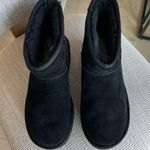 UGG New Anthropologie +  Classic Mini Platform Boots - Black Photo 5