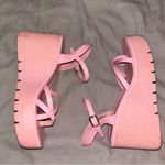 Madden Girl  Vaultt Platform Wedge Sandals 5 Pink Photo 8