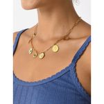 Casa Clara Lauren Necklace in Gold Womens Jewelry Evil eye Photo 9