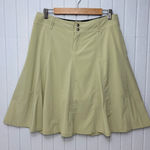 Athleta  Flared Athletic Tennis Athleisure Green Skort Skirt Size 10 T Stretch Photo 0