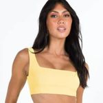 Princess Polly Huxley Yellow Crop Top 6 Photo 4