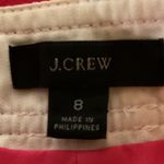 J.Crew Peyton Sailor Button Front Lined Wide Pants in Stretch Linen Pink Size 8 Photo 8