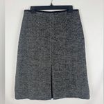 Ann Taylor  Black and White Herringbone Skirt Photo 0