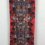 Free People  Morning Song Red Floral Paisley Printed Button Lace Maxi Dress XS Photo 10