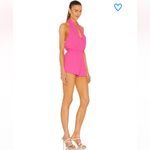 superdown  emma halter romper in hot pink NWT Photo 1