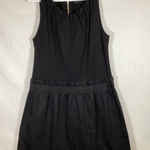 Glam  Black Fit and Flare Dress Small Designer Look Classic Preppy Date Night Photo 0