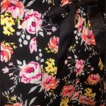 Bobbie Brooks Black Floral Ruffle Pajama Shorts Sz S Photo 1